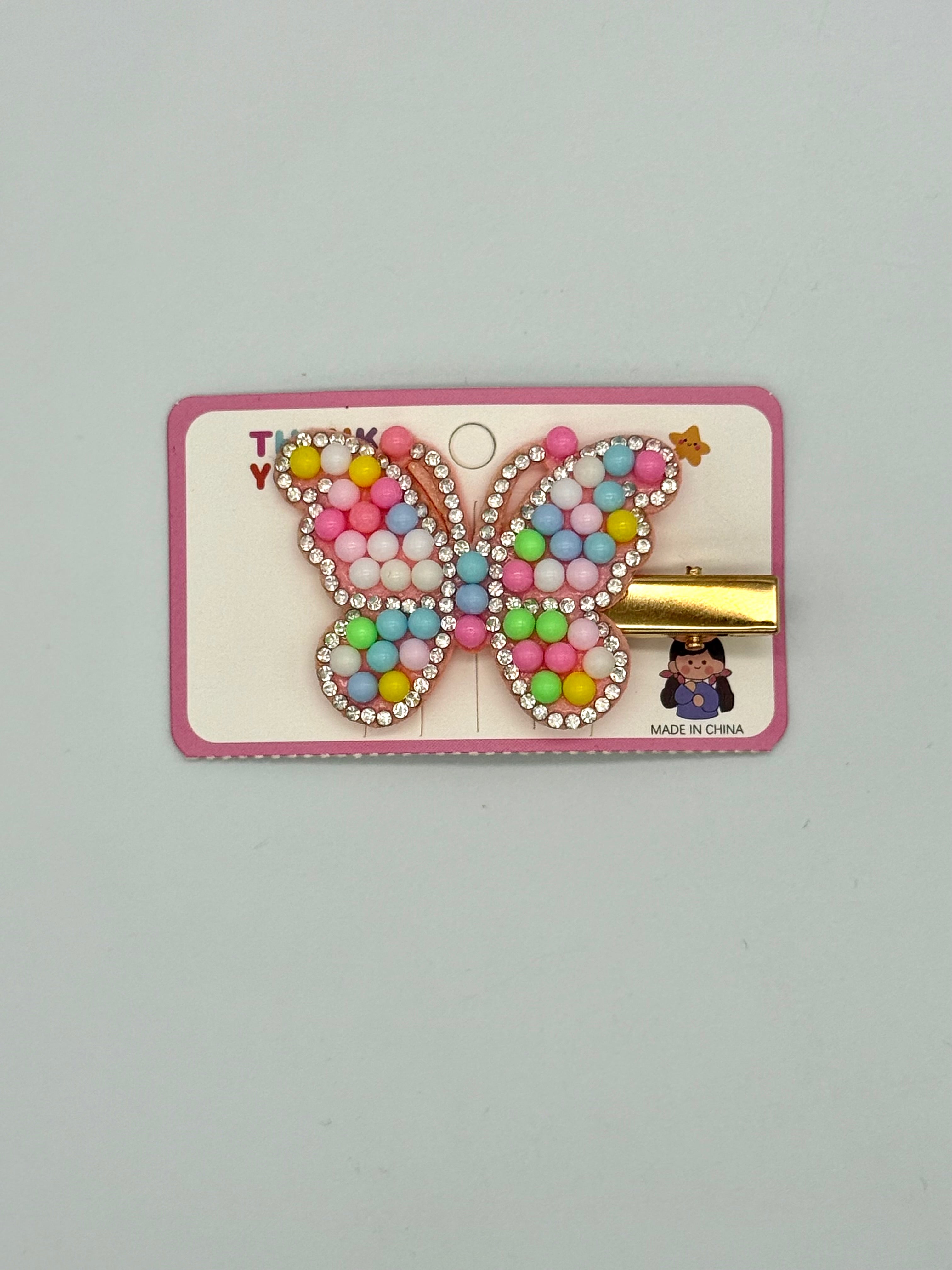 Butterfly hair pin