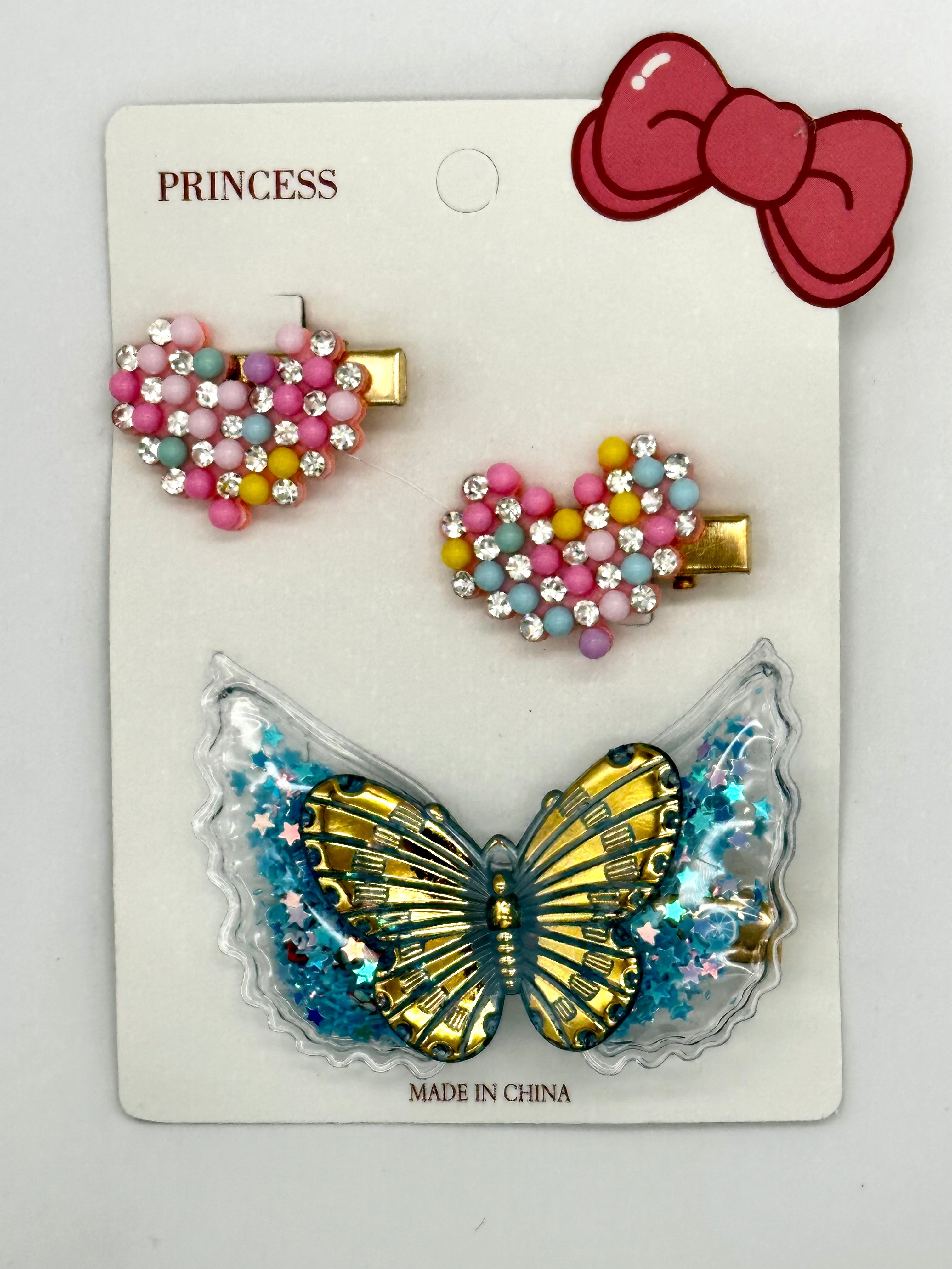 Hair pins 3pcs