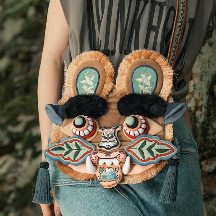 Tiger Head Mini Shoulder Bag