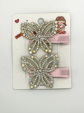 Butterfly hair pins 2pcs