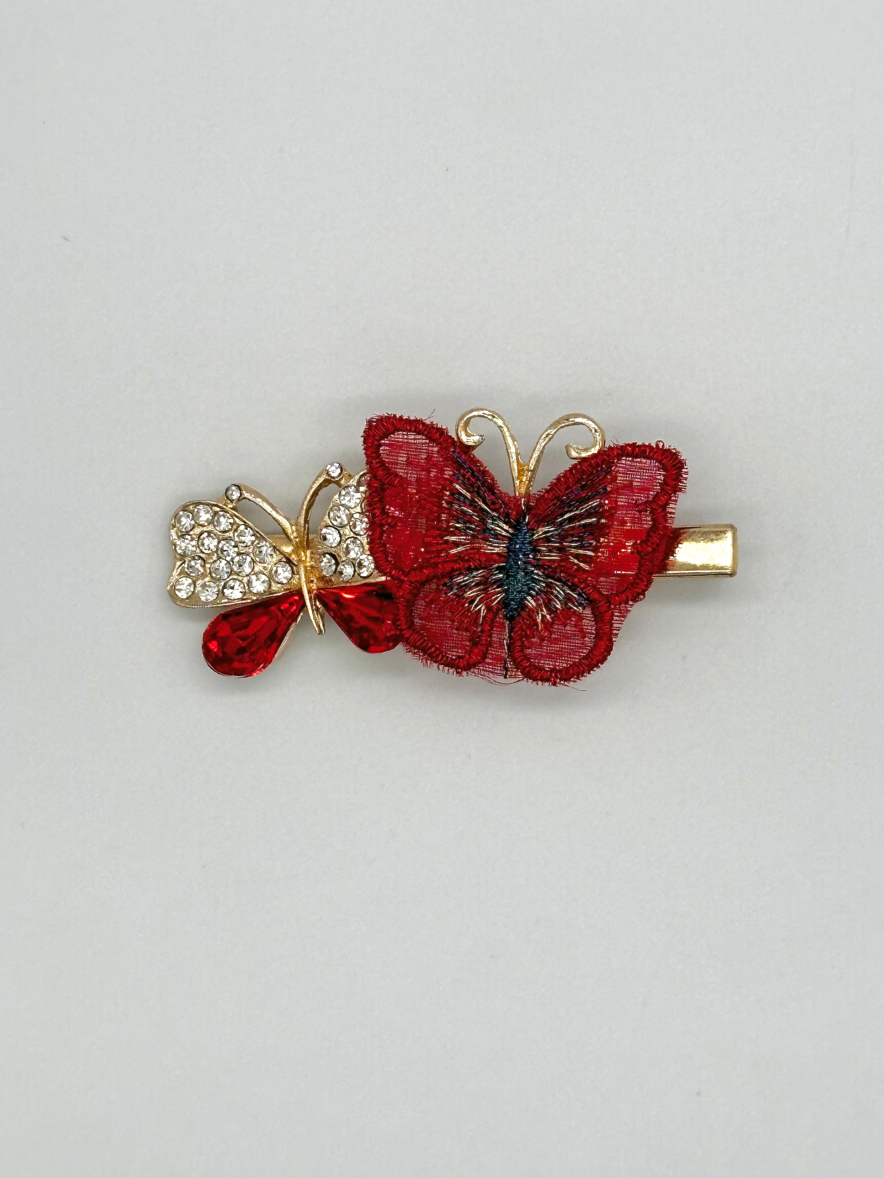 Butterfly hair pin