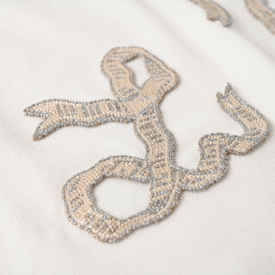 Louis Vuitton Rope-Embroidered Short-Sleeve Knit T-Shirt