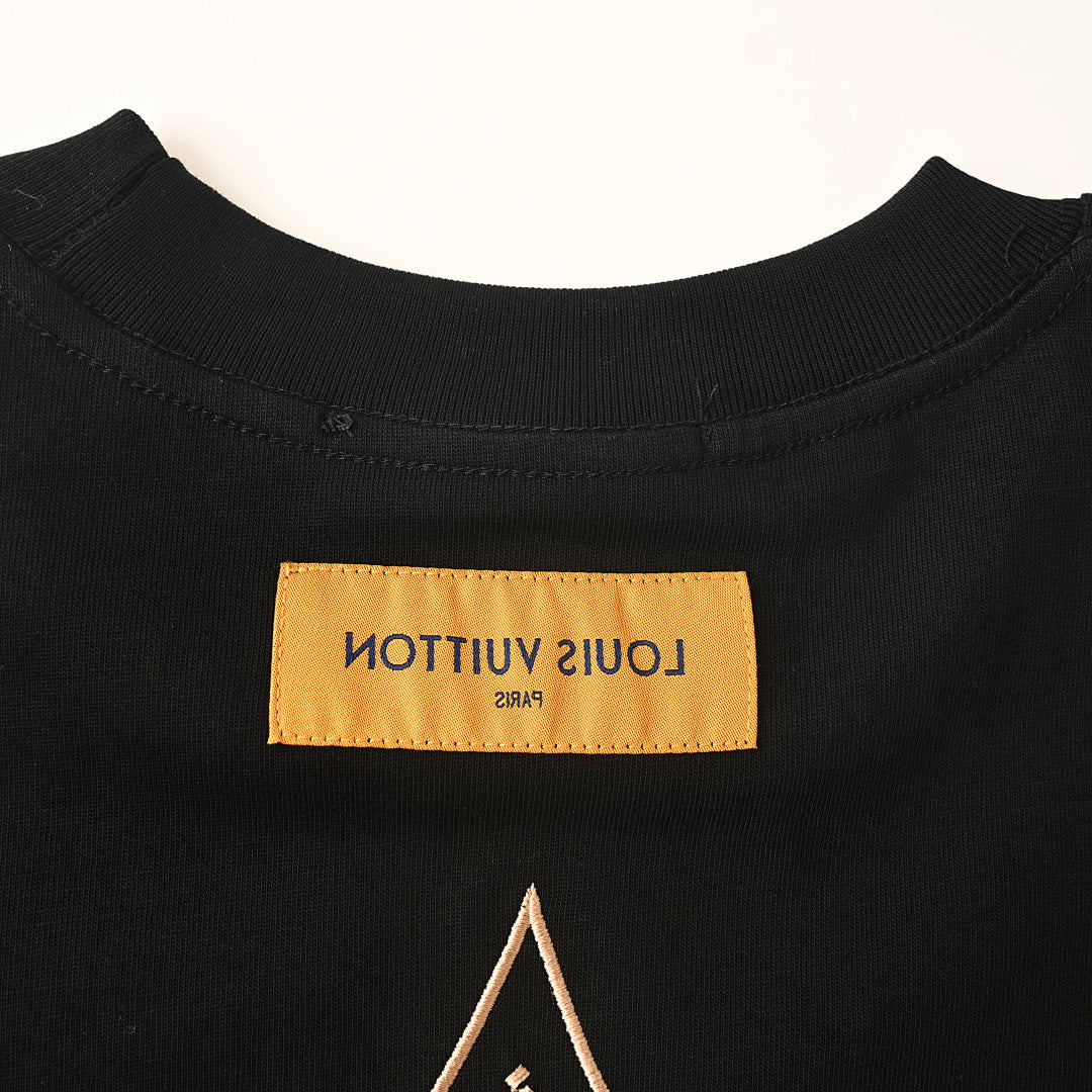 Louis Vuitton Tatami-Embroidered Short-Sleeve T-Shirt