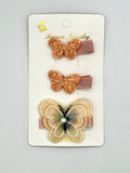 Butterfly hair pins 3pcs (small)
