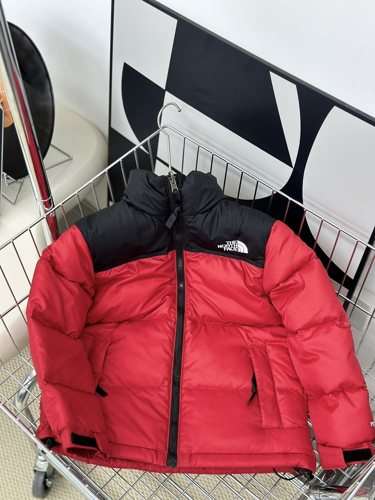 The North Face Kids' Color-Block Down Jacket — front