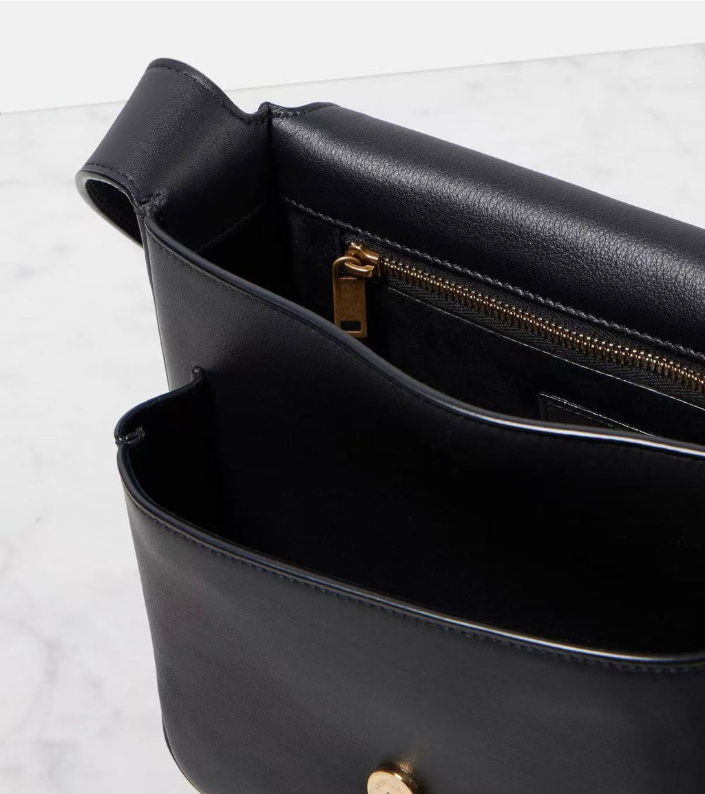 YSL 25S NIKI BABY 22 IN BLACK CALFSKIN GOLD HARDWRE
