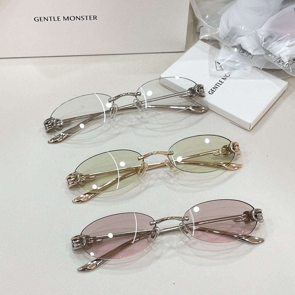 Gentle Monster Farrow Musubi Sunglasses