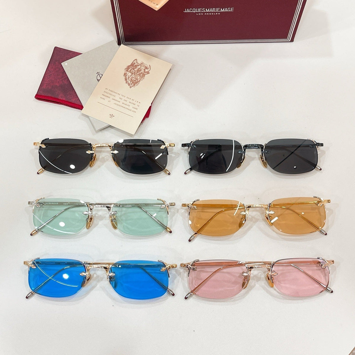 Jacques Marie Mage Fonda Sunglasses