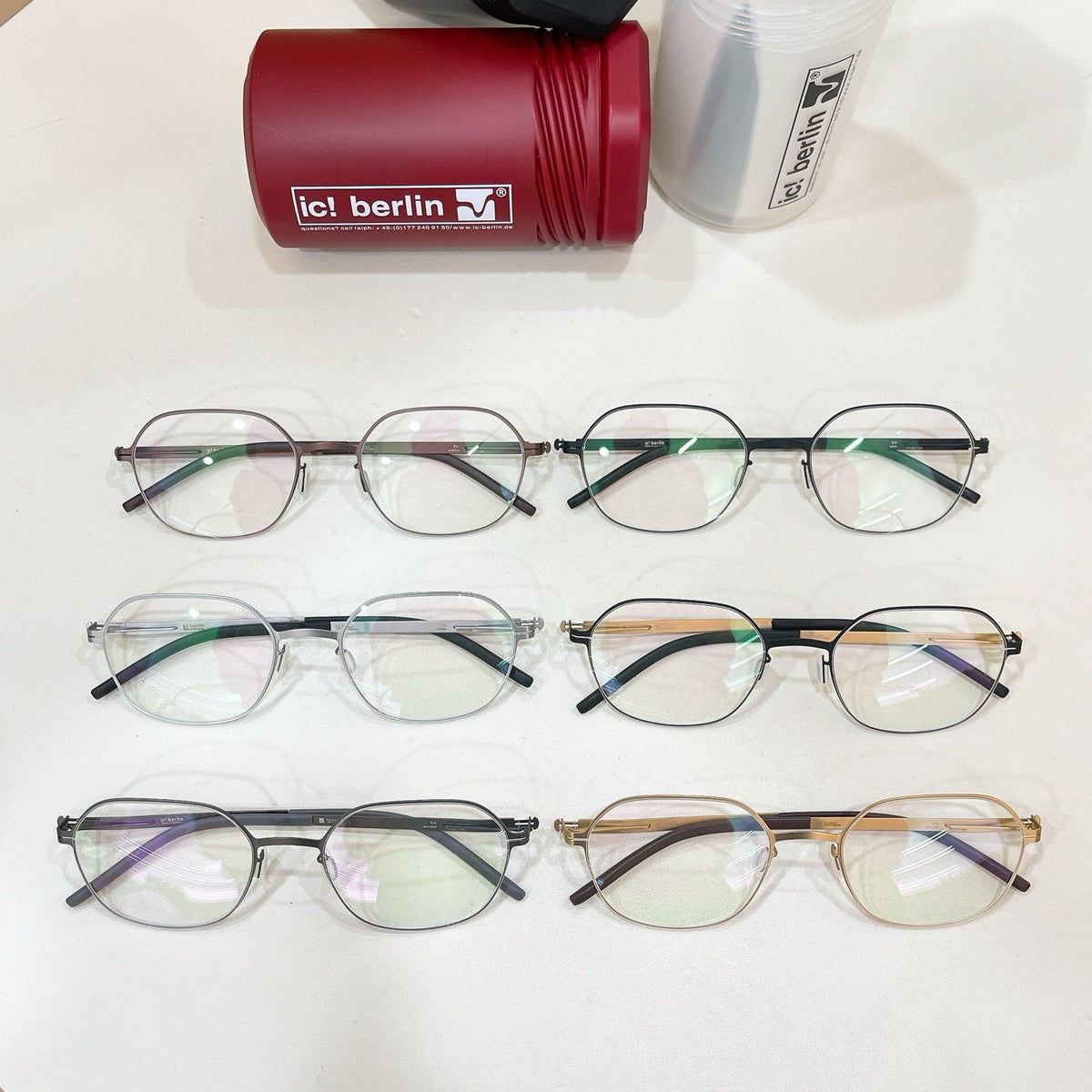 Berluti Vin Eyeglass Frames