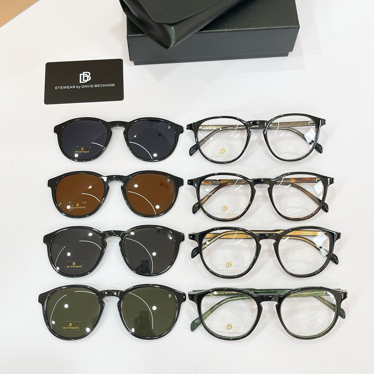 David Beckham DB 1018 Clip-On Eyeglass Frames