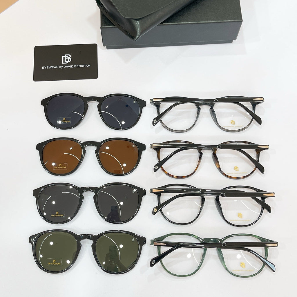 David Beckham DB 1018 Clip-On Eyeglass Frames