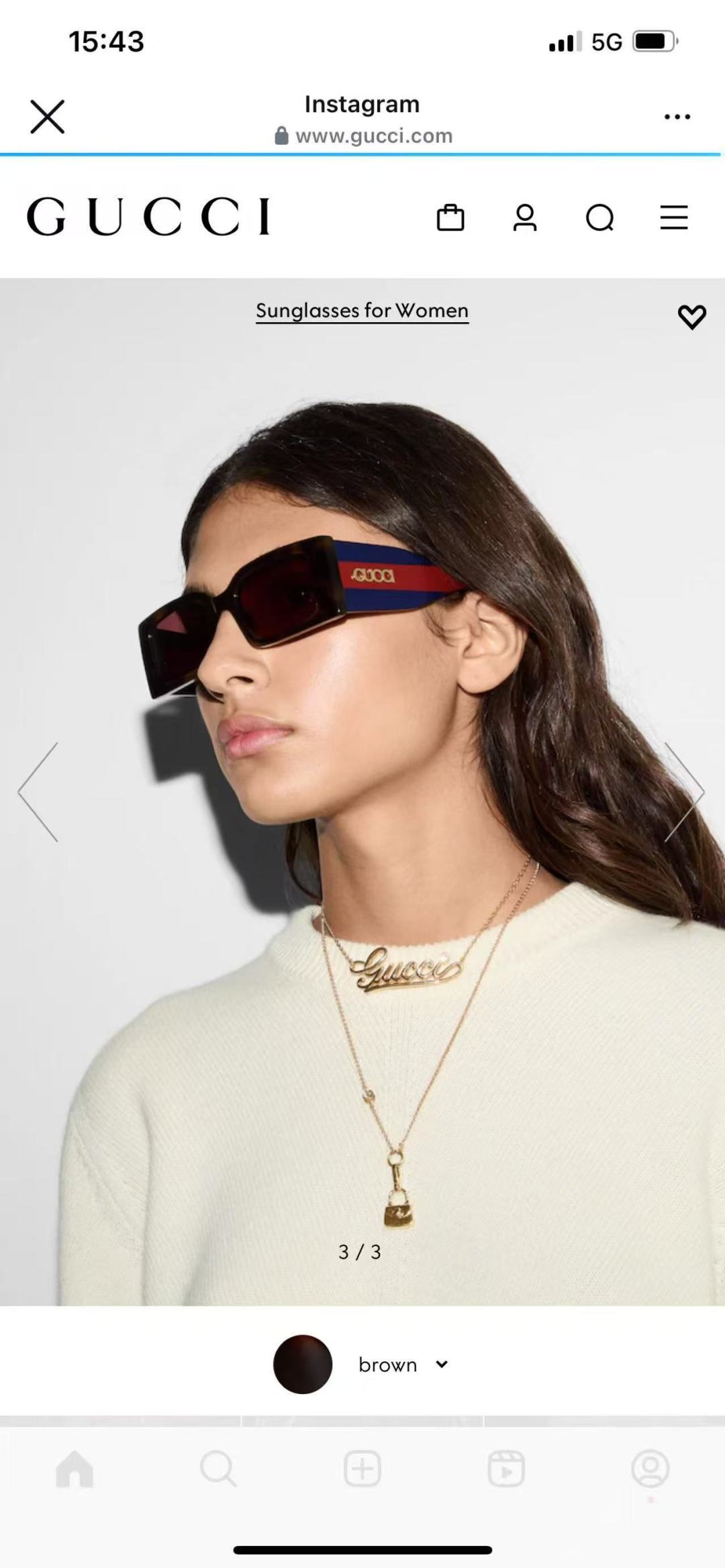 Gucci GG1860S Sunglasses